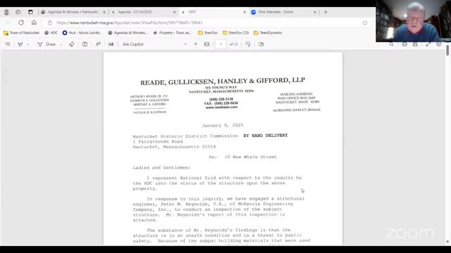 National Grid says 10 New Wales Street is unsafe; HDC defers to demolition application and town counsel