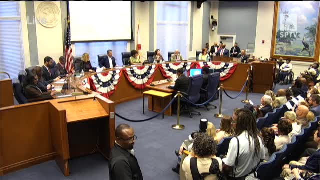 St. Petersburg swears in new and returning council members; council elects Copely Gerdes chair