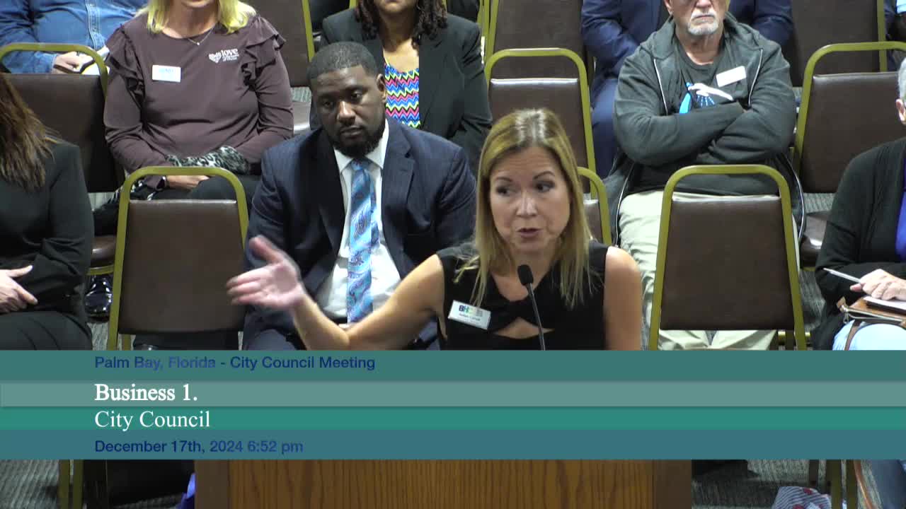 Palm Bay Council explores innovative solutions for homelessness including dignity buses and pallet homes