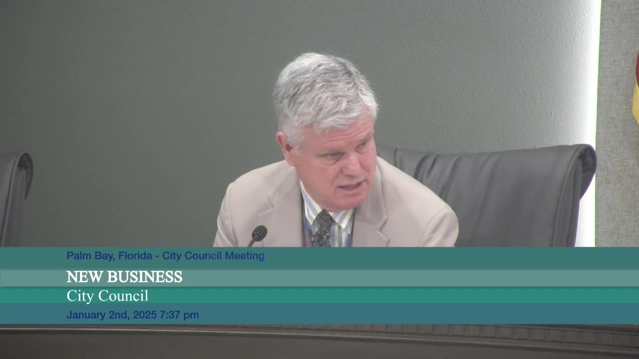 Palm Bay council gives broad direction on economic development; holds off on new hires