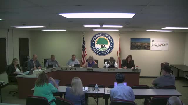 Votes at a glance: Hendry County School Board (meeting summary)