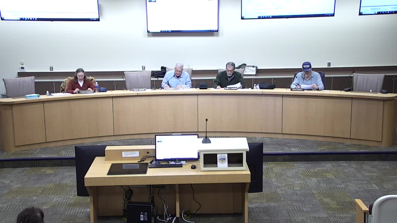 Sandoval County Planning and Zoning Commission re-elects chair, approves conditional-use permit and two vacations; Atlas case postponed