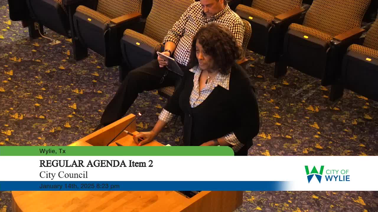 Wylie council approves downtown rules, sign code, cell tower, annex matters and other items in 7–0 votes