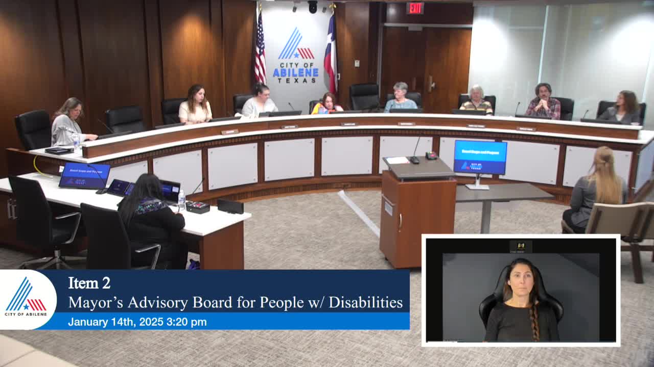 Advisory board clarifies scope: educate city, not fundraise or advocate