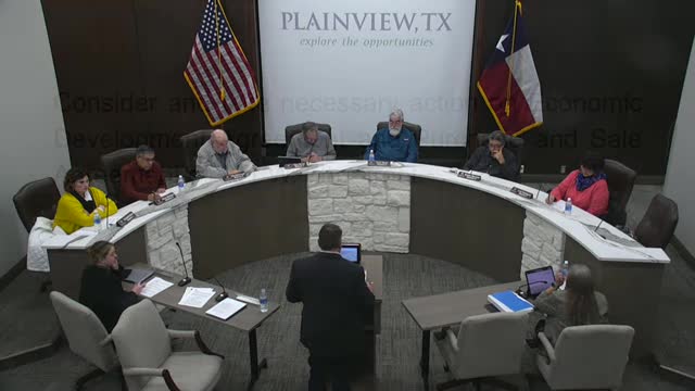 Council approves economic-development purchase and 380 agreement with West Texas Federal Credit Union for downtown site