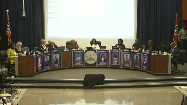 Superintendent’s written response read; board members propose substitute retention resolution ahead of vote