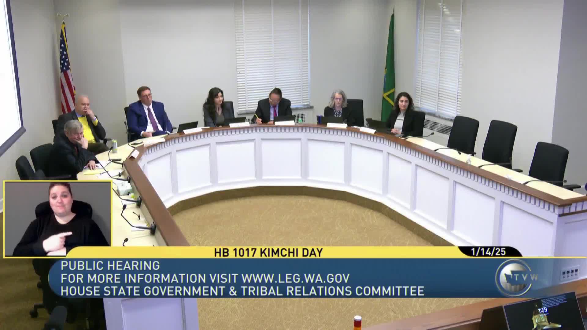 Panel hears bill to designate November 22 as Kimchi Day