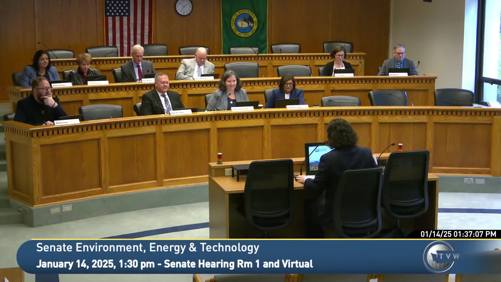 Department of Ecology briefs Senate panel on agency priorities; seeks delay to solar-panel takeback rule