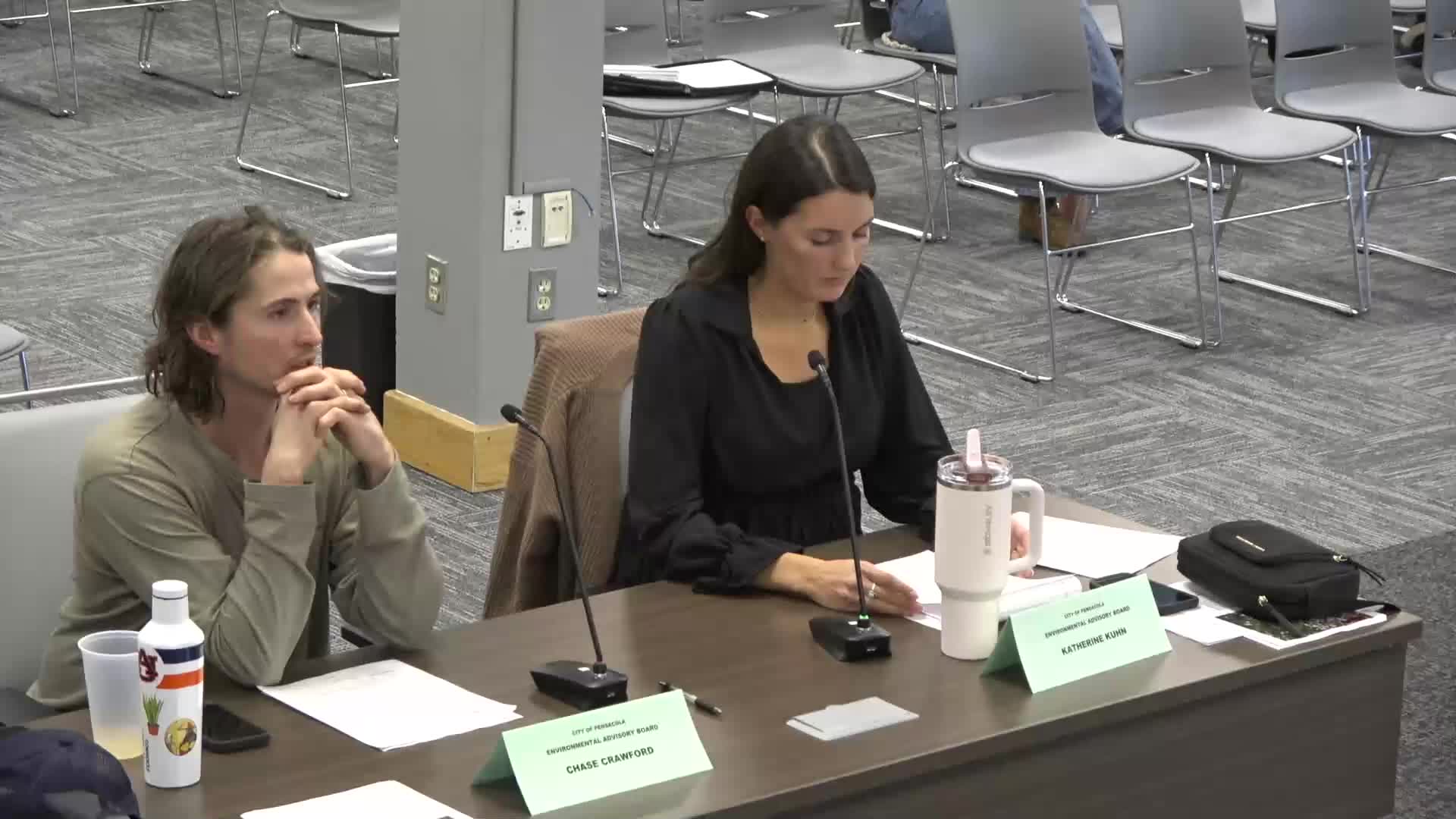 EAB discusses using tree-planting trust fund for Bayfront Parkway design; legal questions and safety concerns leave decision open