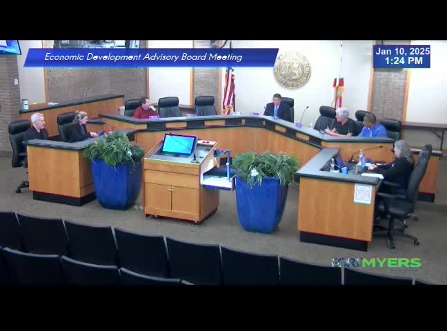 EDAB schedules April workshop on incentives, hears Enterprise Center and land‑use constraints