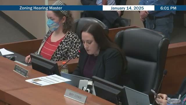 Zoning hearing master grants continuance for wetlands‑related rezoning in Riverview area