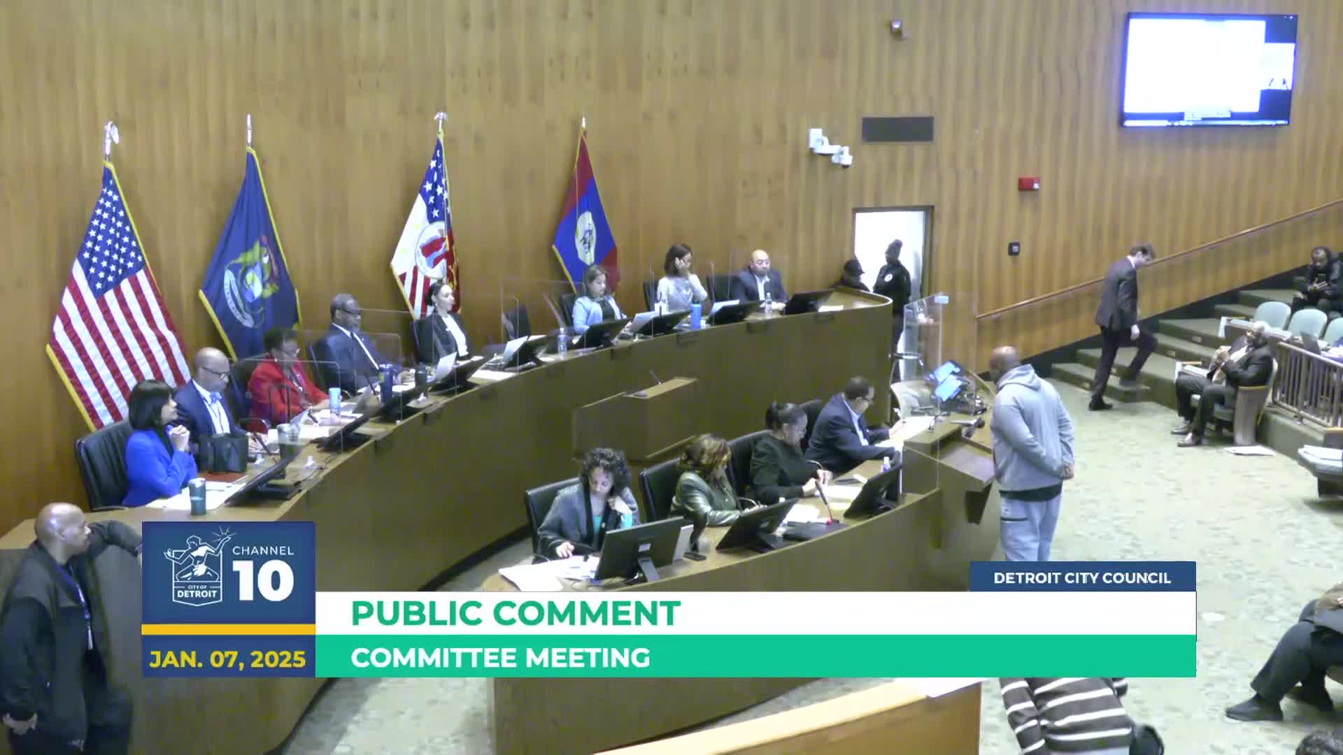 Detroit residents demand city council address election integrity and funding for local businesses