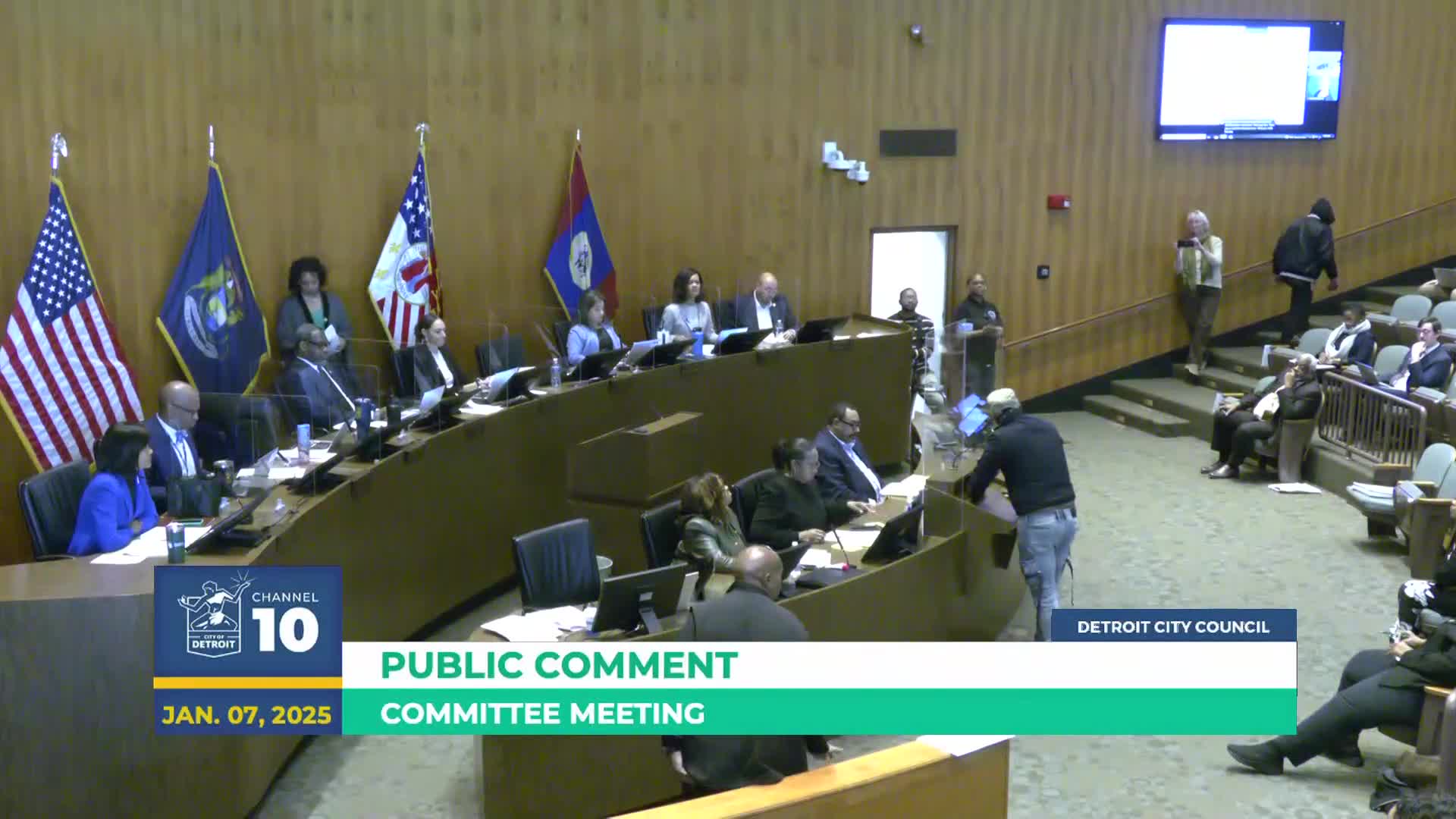 Detroit residents demand election integrity and grocery price reforms at city council meeting