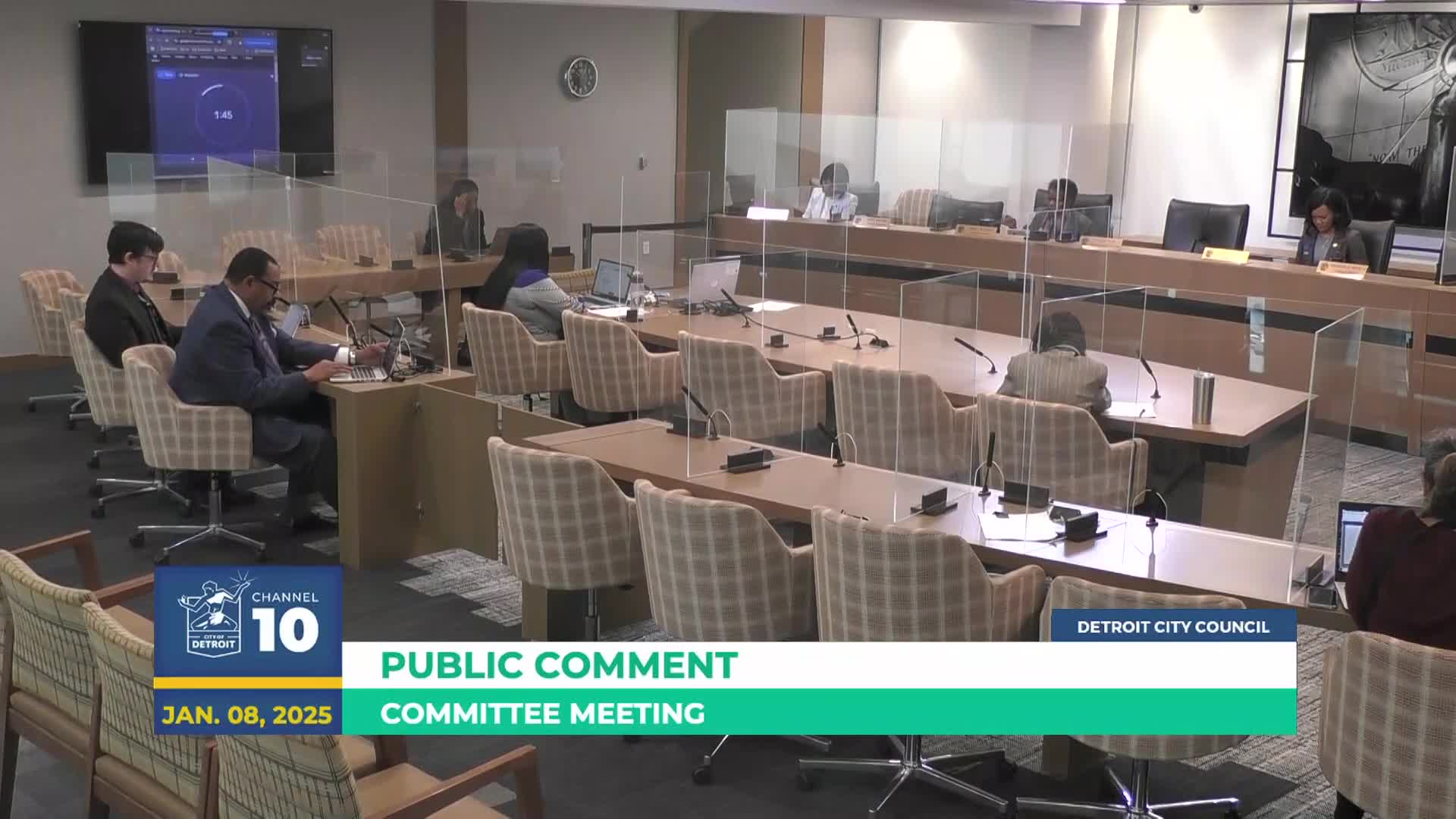 Detroit residents demand accountability and transparency in city council's handling of police payouts and solar projects