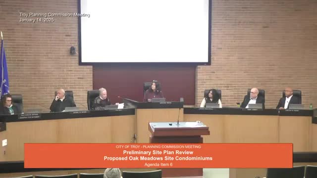 Troy planning commission reviews controversial site condo application amid community concerns