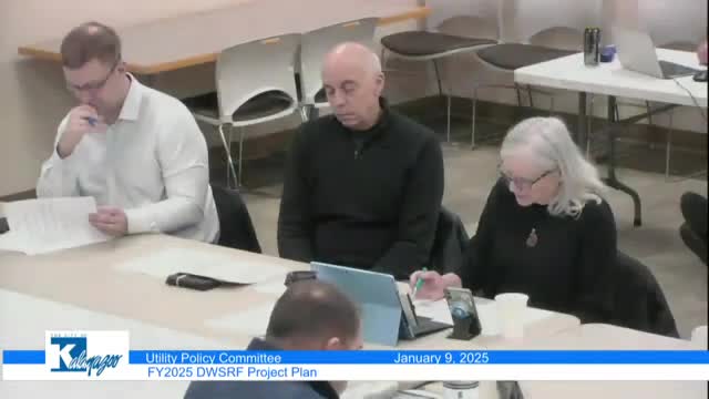 UPC reviews adopted utility financial policy, rate consultant role and affordability outreach; approves invoices and 2025 meeting schedule