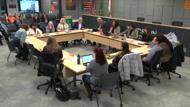 Thurston County Board of Health proclaims January as Human Trafficking Prevention Month and Birth Defects Awareness Month