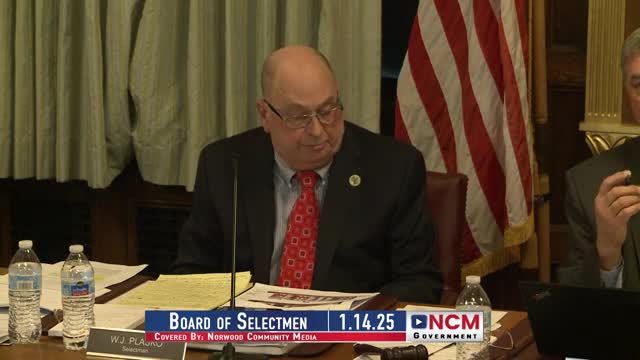 Norwood selectmen set 5% water and sewer rate increase effective March 1, to be reviewed in July