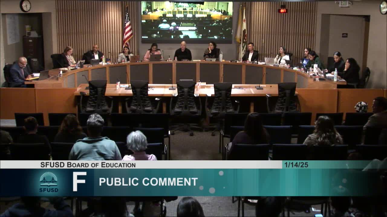 Parents urge SFUSD to prioritize equitable resources amid school closure concerns