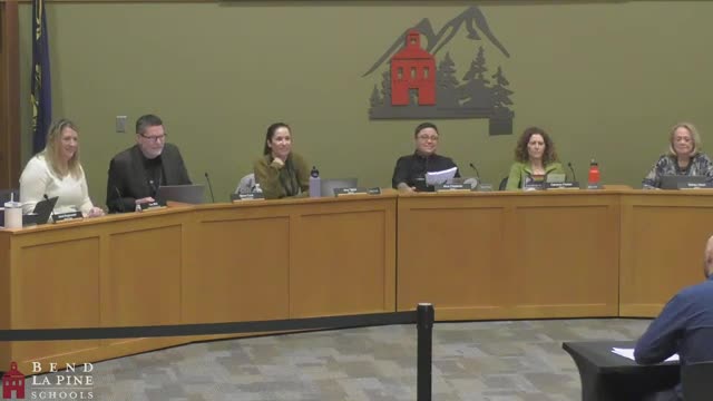 Bend‑LaPine CFO reports lower revenue projections but larger-than-expected reserve; board accepts annual financial report