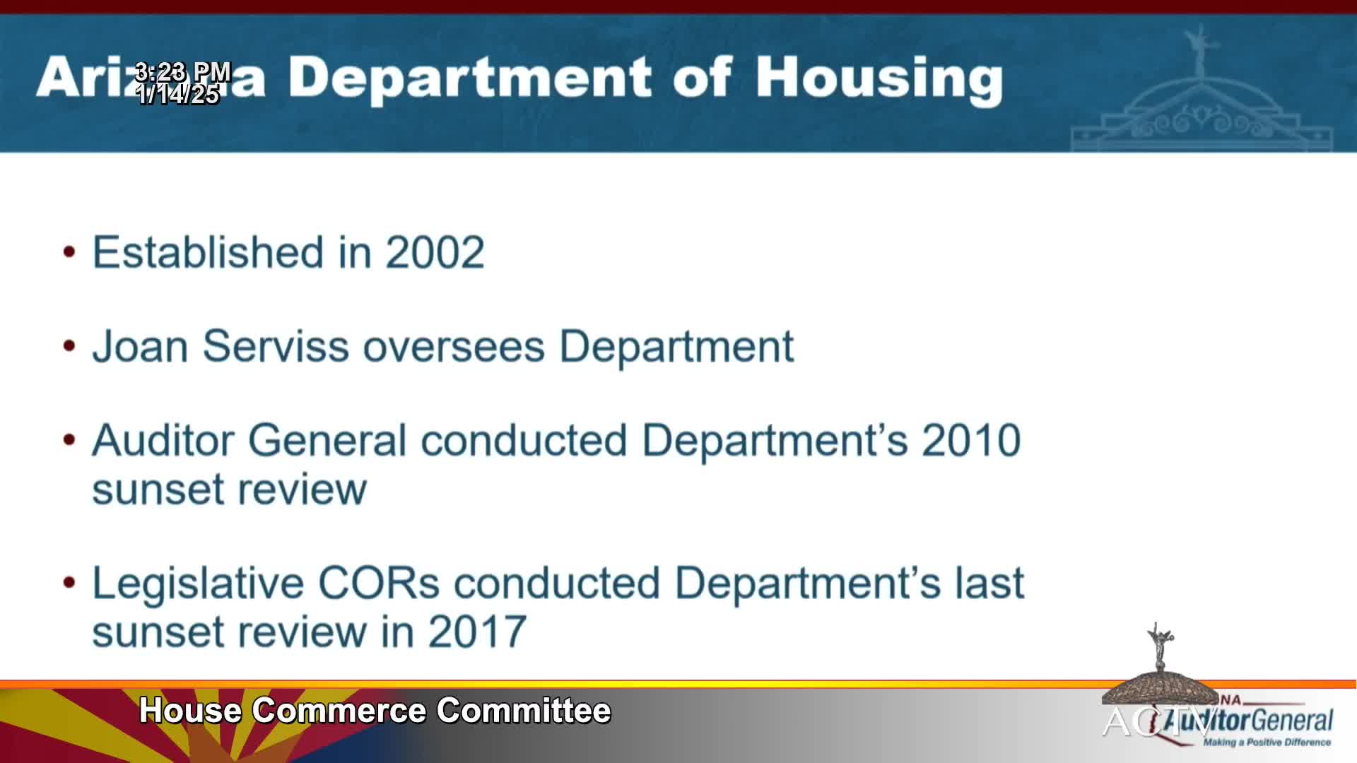 Arizona housing department faces scrutiny for inadequate oversight of $1.2 billion in funding