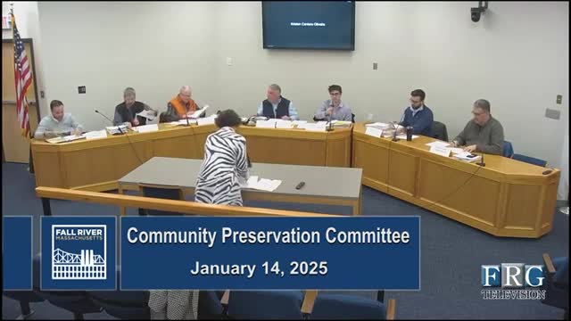 Community Preservation Committee outlines roughly $1.2 million available for FY26; bonds and reserves reduce spendable total