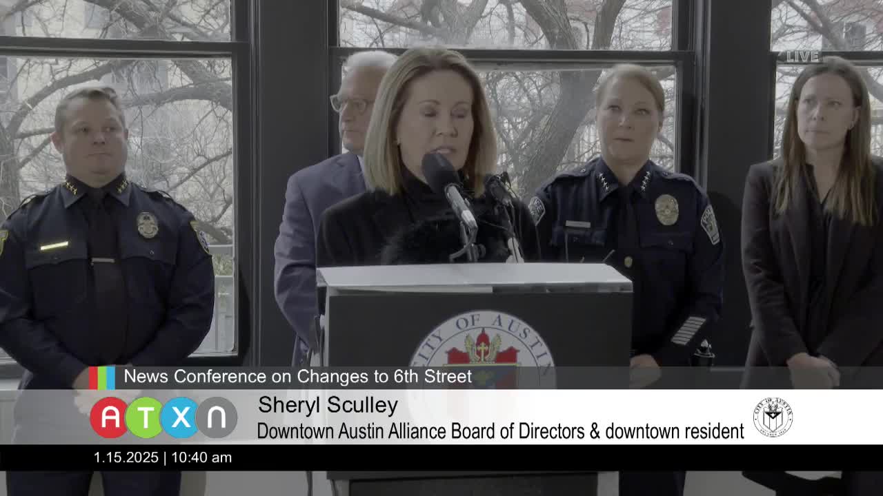 Austin leaders unveil flexible safety plan for revitalizing historic 6th Street