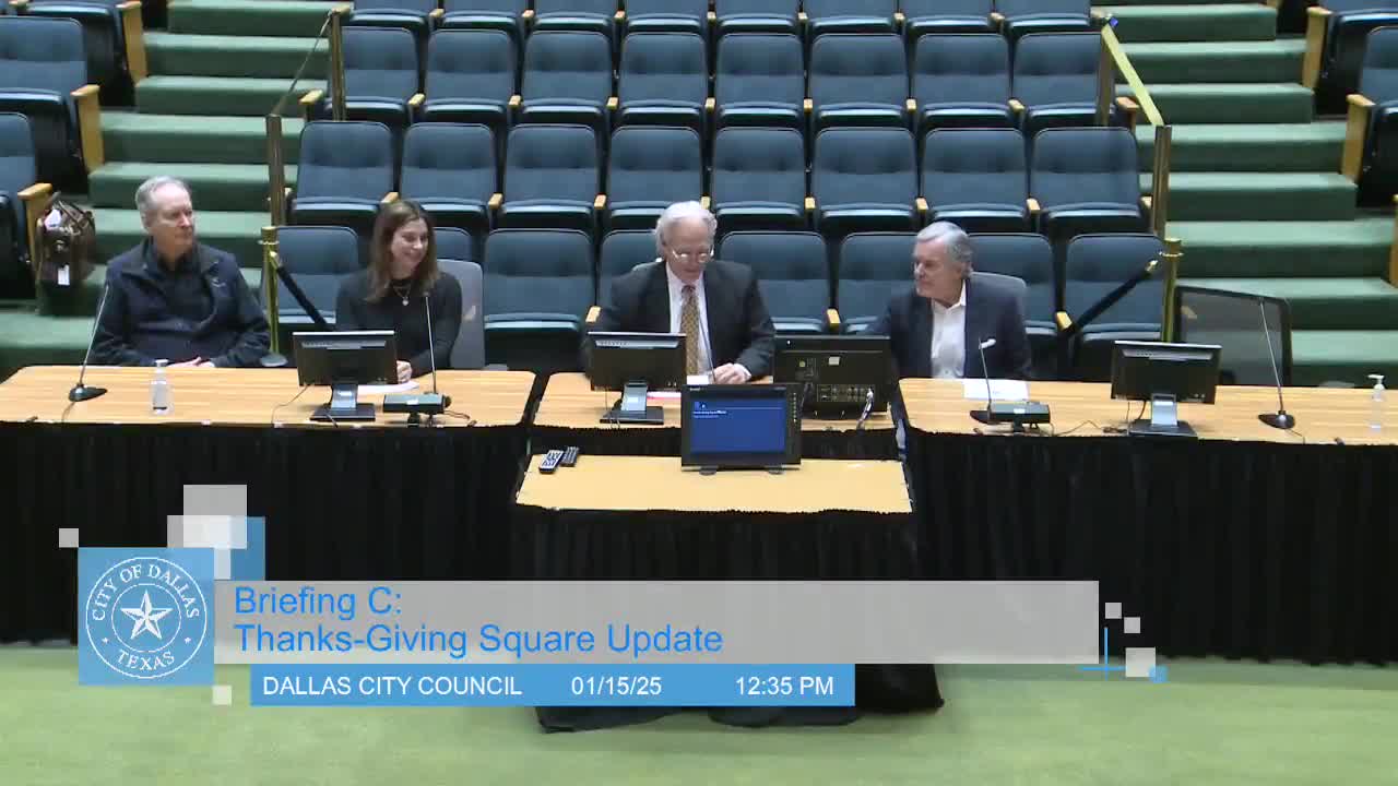 Thanksgiving Foundation seeks council endorsement for expanded Thanksgiving District in downtown Dallas