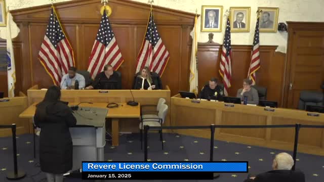 Revere Licensing Commission approves mobile‑vendor, manager and entertainment license changes