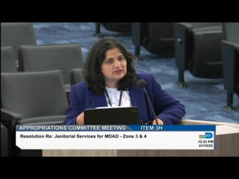 Miami-Dade appropriations committee approves consulting audit, defers payment-fee vote and clears fleet, CRA and homeless spending