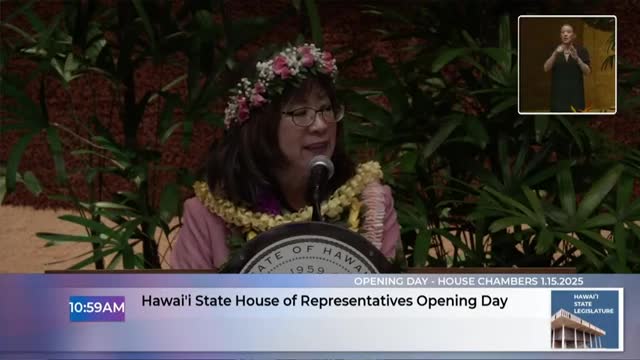 Hawaii House elects leaders, adopts committee lineup despite objections over proportionality and vice‑speaker assignments