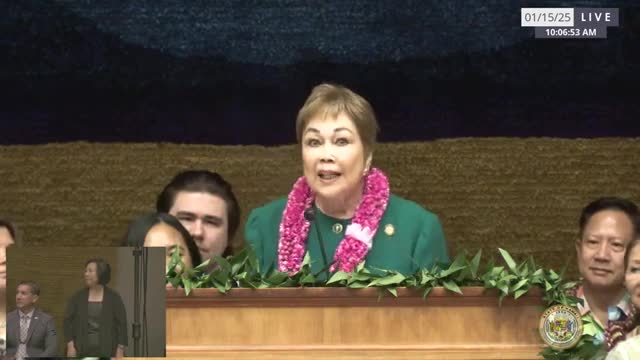 Ronald D. Cocchi elected Senate president as 33rd Hawaii Legislature opens; members set housing, education and agriculture priorities