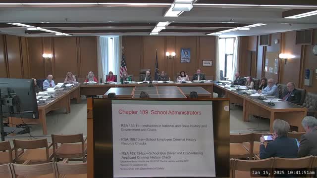 Committee hears Auburn and Pinkerton officials on bill requiring academy financial reporting