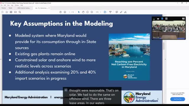 Maryland explores nuclear expansion to achieve 100% clean energy by 2035