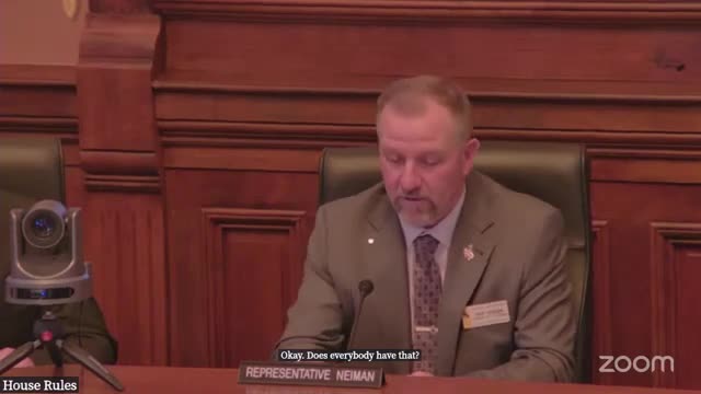 House rules committee to sponsor repeal of time-limited rules from 67th legislature