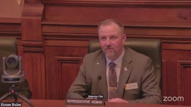 Rules committee sponsors new push‑button electronic voting rule contingent on passage and installation of HB158