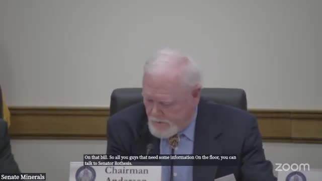 Committee approves bill codifying tribal notification for industrial‑siting projects near Fremont County