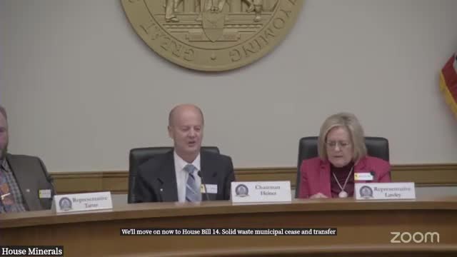 Committee reaffirms funding status for municipal solid‑waste closures and transfer stations