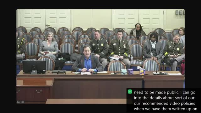 Montgomery County sets national standard for police video surveillance and privacy protections