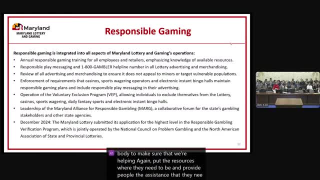 Maryland Lottery seeks national recertification amid rising concerns over illegal online gaming