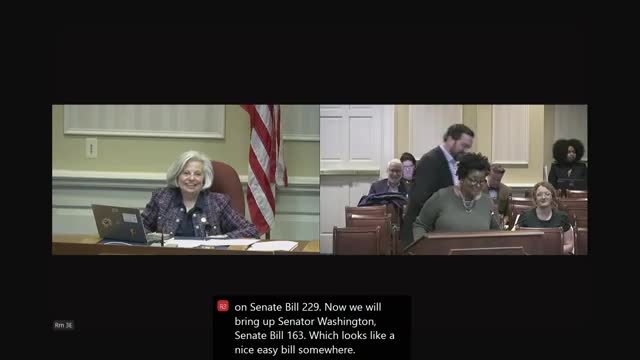 Sen. Mary Washington seeks to replace ‘mental hygiene’ with ‘mental health’ in state code (Senate Bill 163)