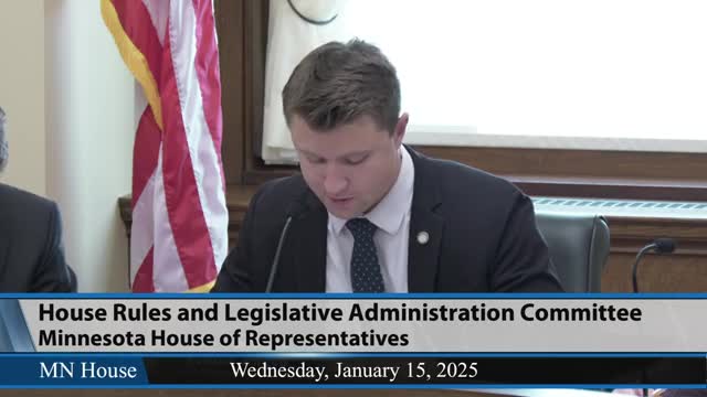 Minnesota House Rules committee adopts resolution to retain outside counsel, names three attorneys