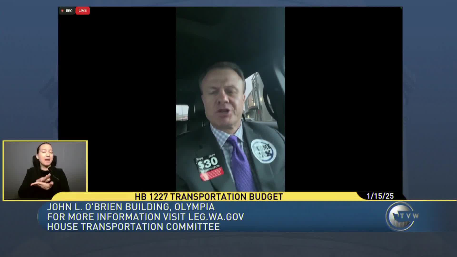 Lawmakers face backlash over proposed controversial pay-per-mile tax in Olympia