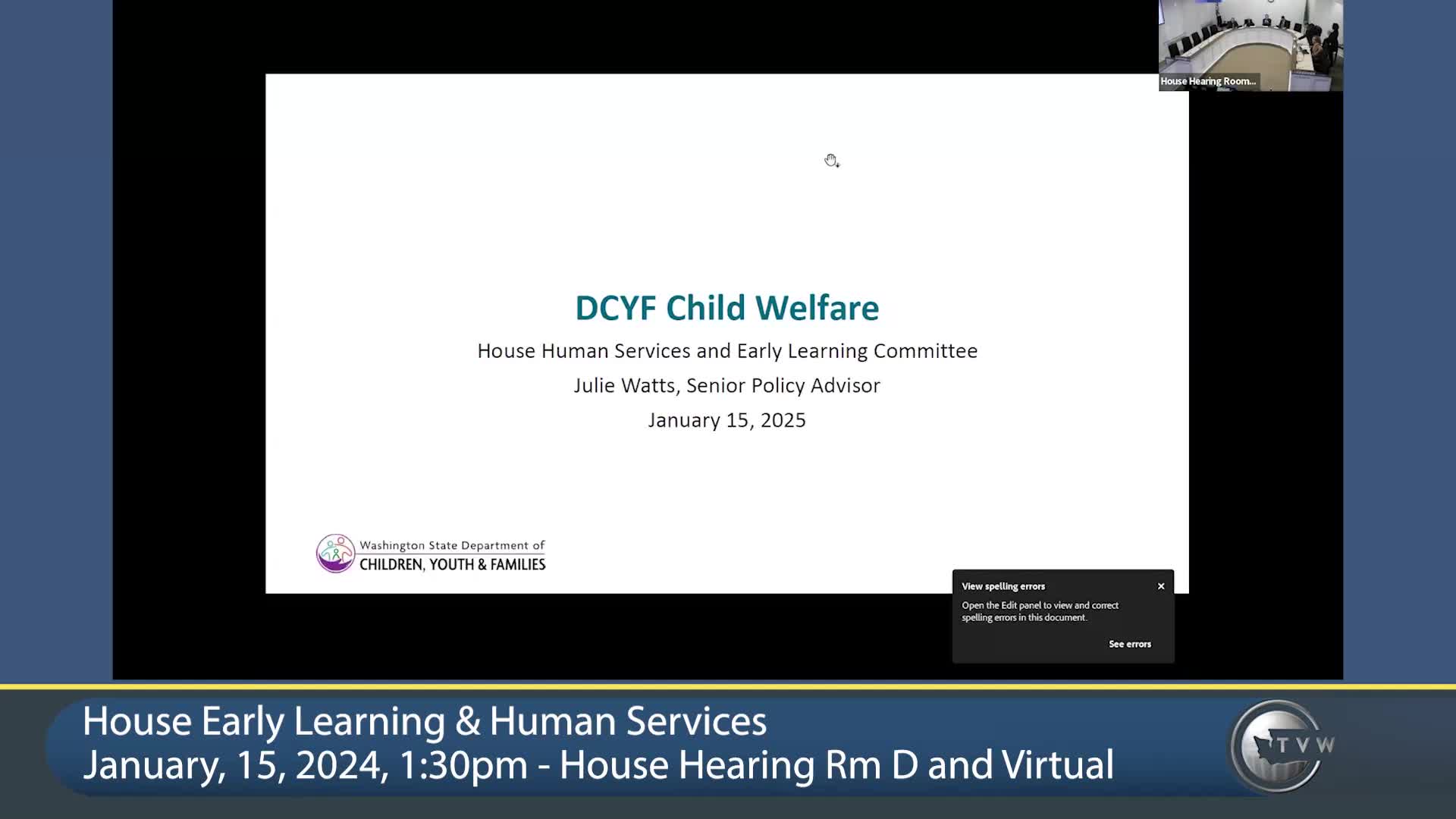 State child-welfare agency outlines prevention-first model, home visiting and caseflow data