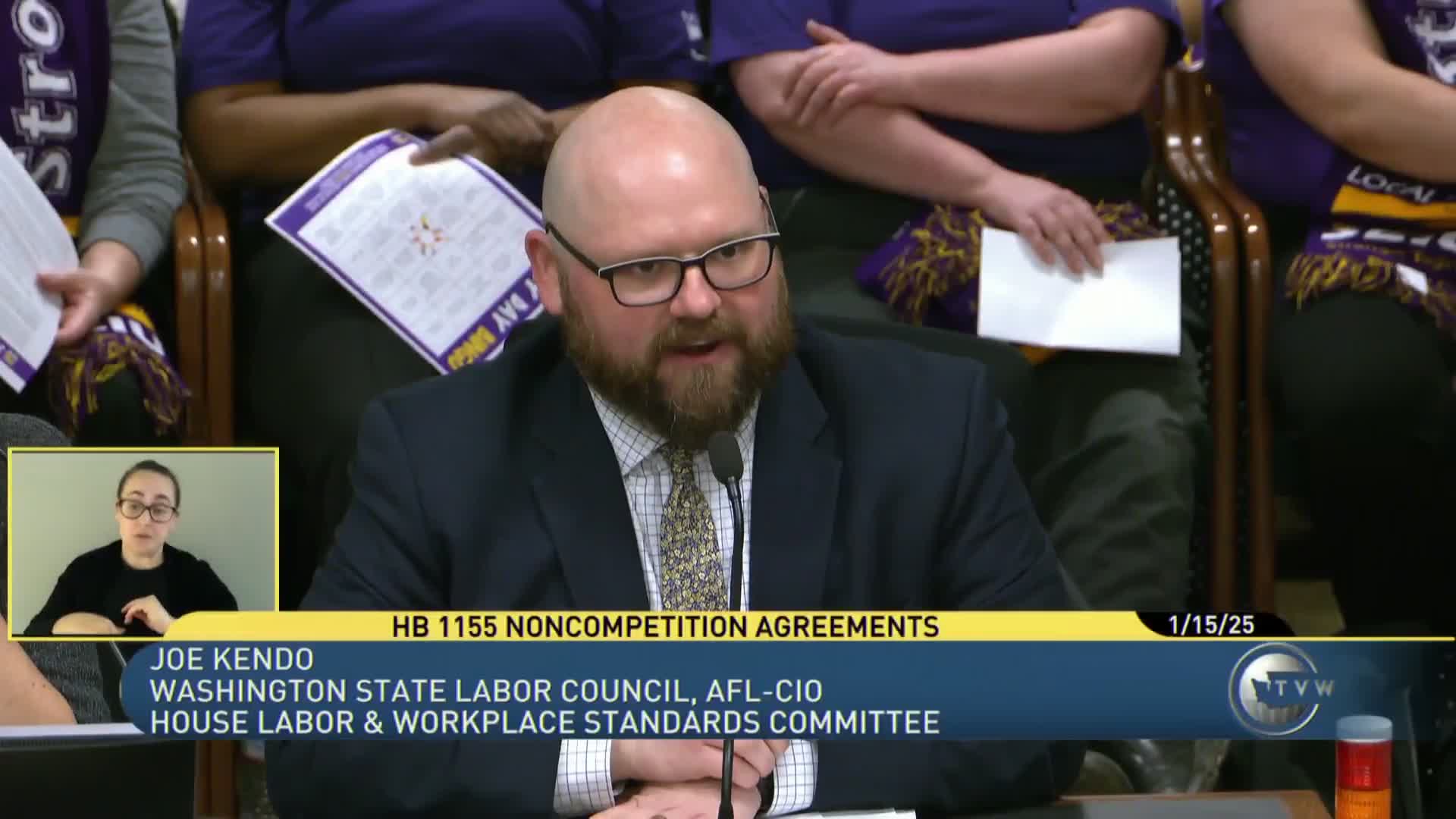 Committee hears bill to tighten workplace‑violence reviews in health care settings