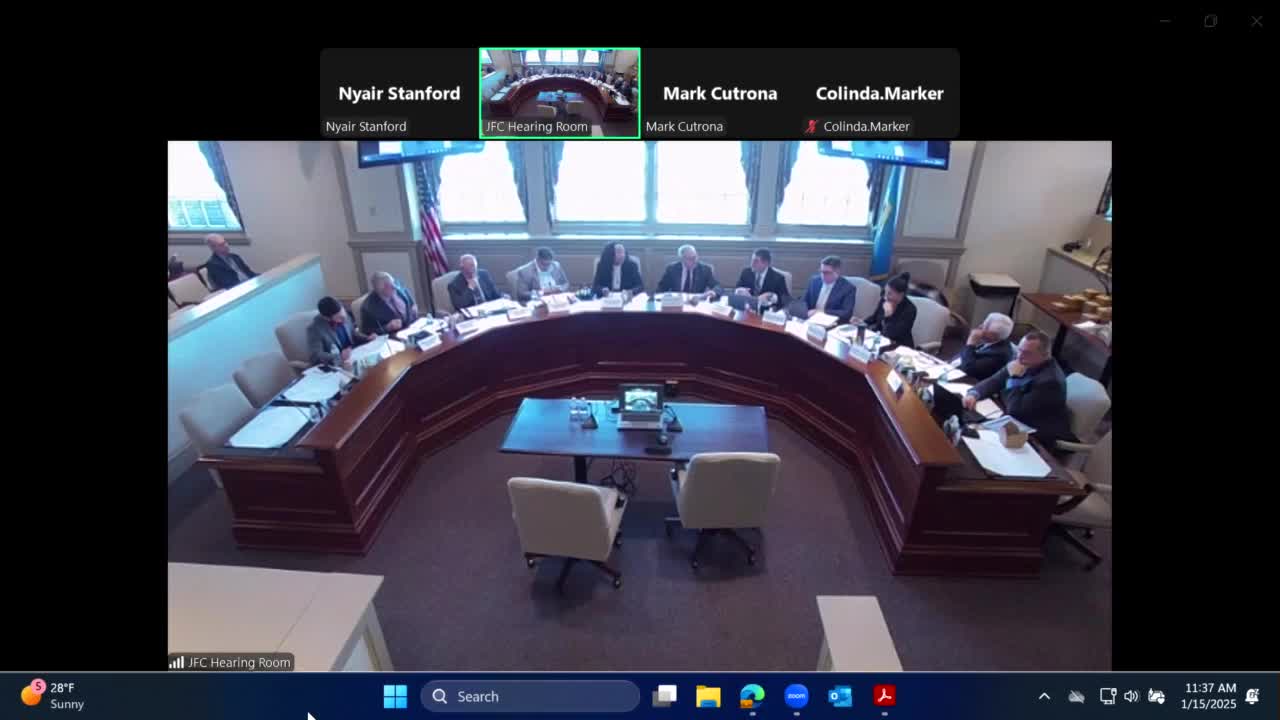 Legislative Building Committee outlines proposed parking garage and Legislative Hall addition; preliminary estimate about $122 million