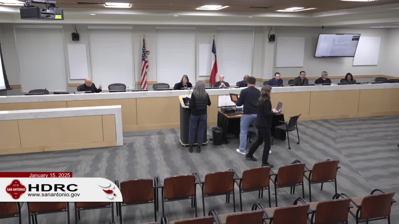 Commission approves courtyard monument sign with condition to hide structure from public view