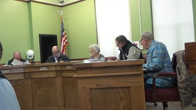 Commissioners approve amendment to road-use agreement and several payments