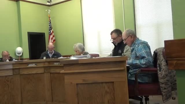 Commissioners discuss escorted restroom access at county tax office; trial escort policy proposed