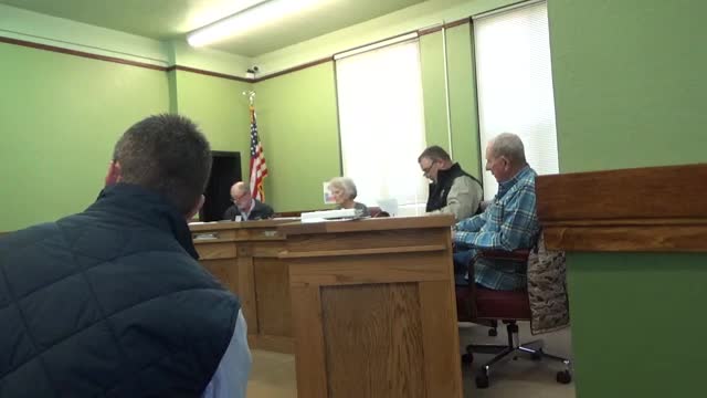 Commissioners say dispatch license and appointment unresolved; public-benefit letter awaited